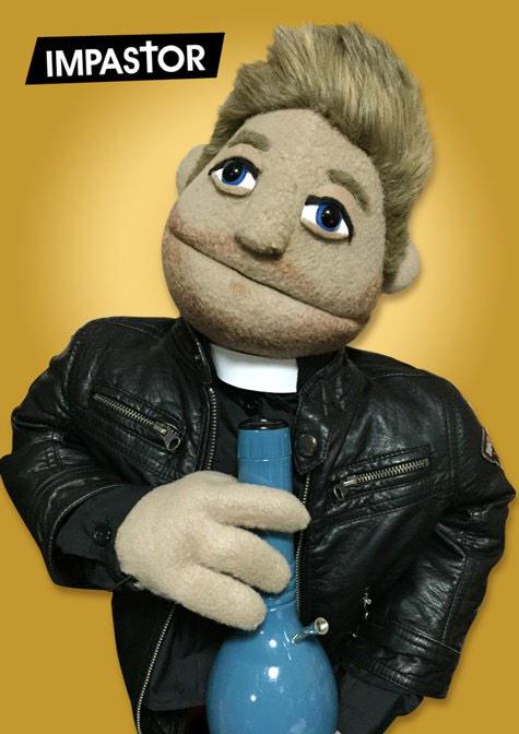 CursedCreations's tweet photo. Such a privilege to create this cutie! #Impastor #buddy @mrosenbaum711 #puppetlyf #puppetbong #itsnotreal #orisit http://t.co/s7tuA1VsAQ