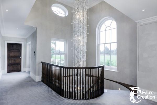 fauxcreation's tweet image. Light reflects off this pearl plaster finish, adding to the drama of this beautiful space. #fauxcreation