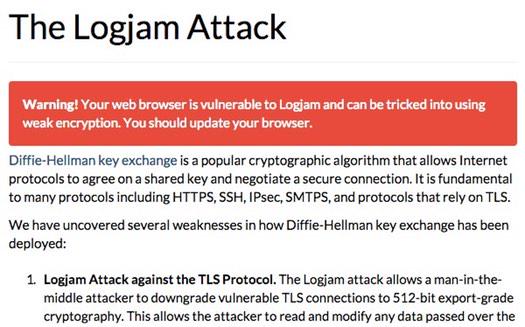 Swati_THN's tweet image. #Logjam SSL Vulnerability: Check If your browser is Vulnerable. thehackernews.com/2015/05/logjan…