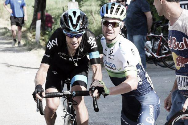 Schiavone_Fra's tweet photo. Friendship &amp; rules #giro #ThisIsSport http://t.co/kbc1YrdV3a