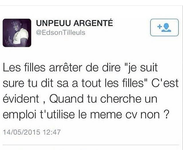 TumblrTwittosFr's tweet photo. Pour encore plus de délires, rejoins-nous sur https://t.co/85LBlPgYBG http://t.co/SqawPxALUb
