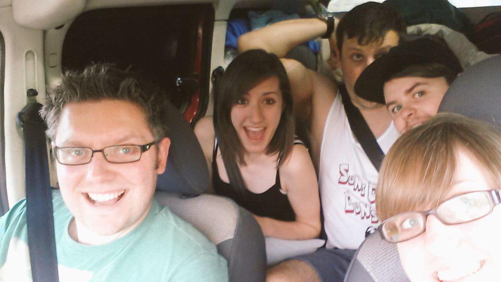 steffkirk's tweet photo. We are on the road....#AliveInEurope http://t.co/OxOYye81wX