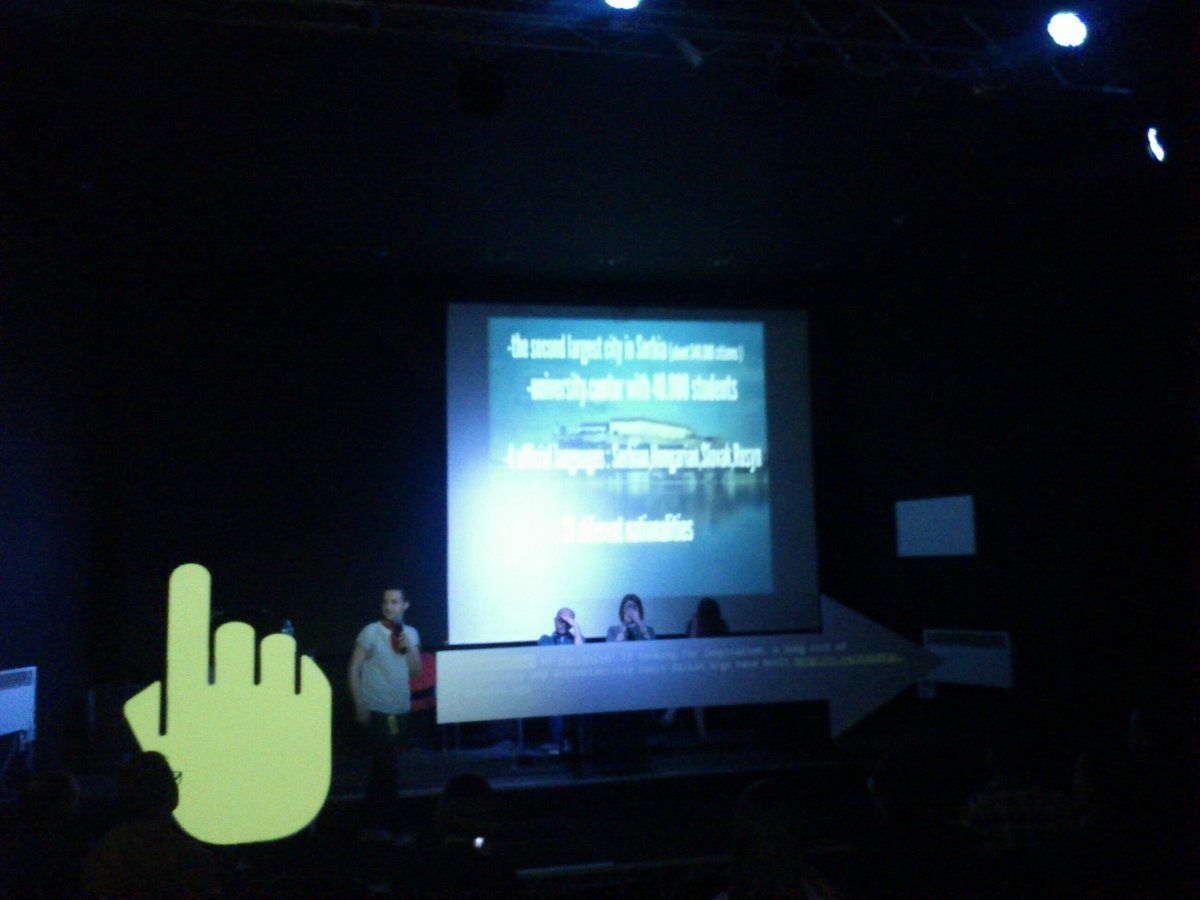 .@dukarica on fighting hate speech graphite in Novi Sad #point40