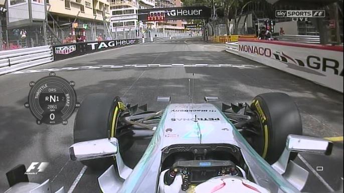 GrandPrixDiary's tweet photo. @LewisHamilton does his practice start from the pole position slot. Where else... http://t.co/SJ4vLEPCKh