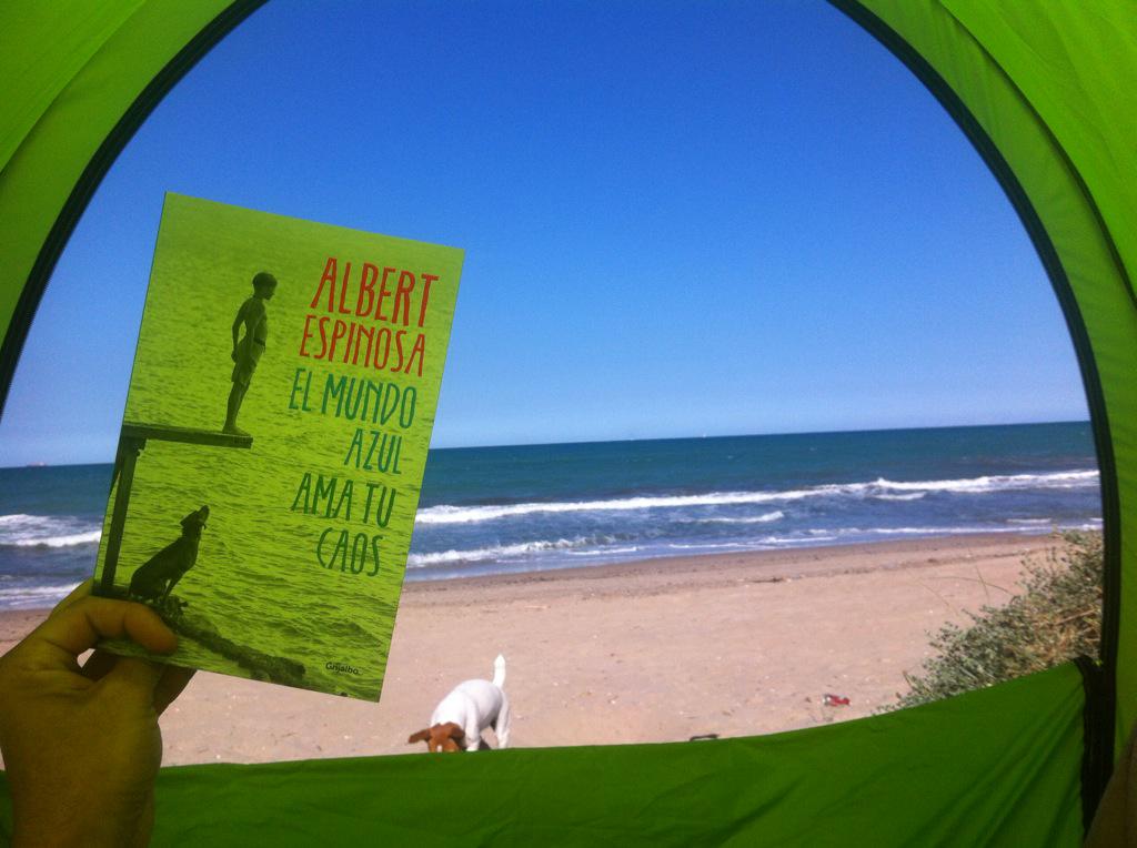 fenixwolf_'s tweet photo. Playa , sol y un buen libro del gran @espinosa_albert , muy recomendable #felizconpoco http://t.co/Md8rm4EMup