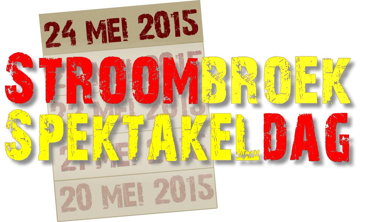 MarkantOutdoor's tweet photo. Kom zondag naar de Stroombroek Spektakeldag! http://t.co/WyUs5MuDbz http://t.co/l4ZYrytwEM