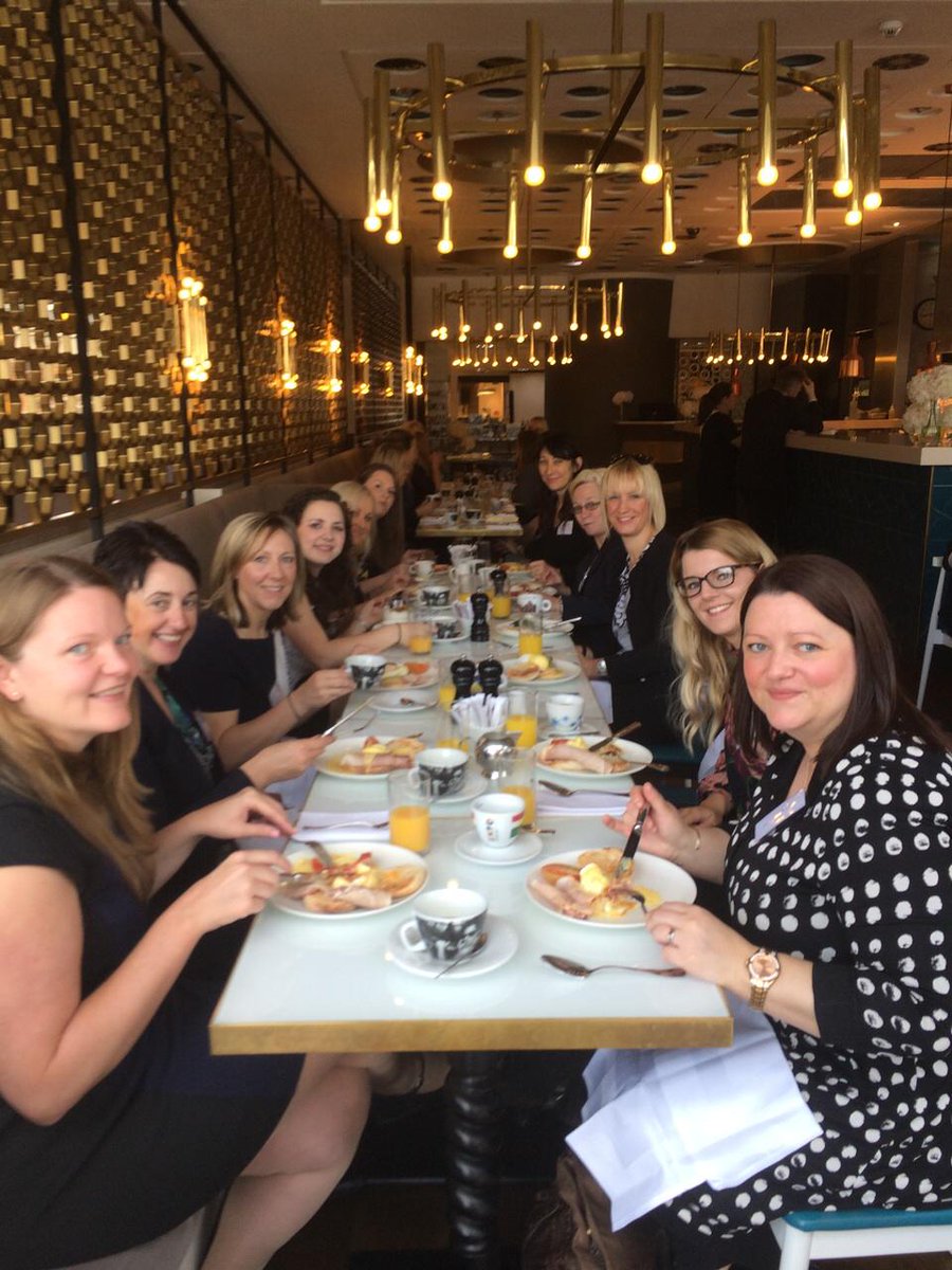 Fantastic Ladies Networking Breakfast at Harvey Nichols this morning organised by Chadwick Lawrence.