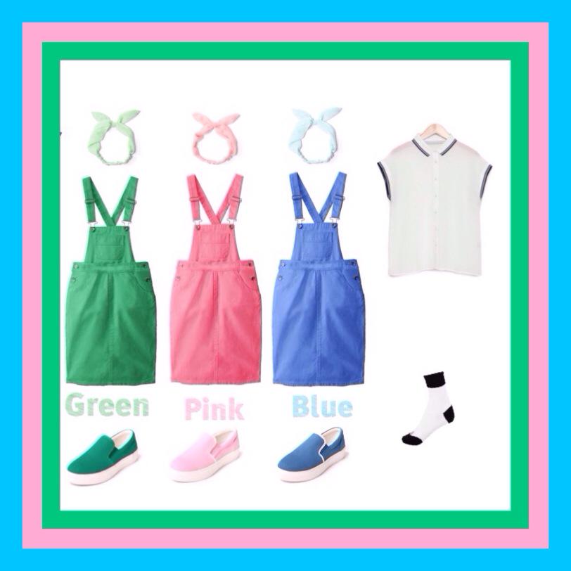 t0317s0331's tweet photo. 緑、ピンク、青の三つ子コーデ💚💗💙

#かわいいと思ったらRT 
#マネしたいと思ったらRT 
#着てみたいと思ったらRT 
#少しでもいいと思ったらRT 
#参戦服 http://t.co/bbc6u3Mk5T