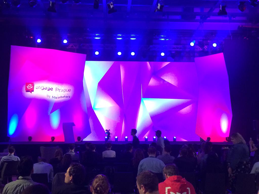 VGrek's tweet image. #engage2015 Main conference day. #prague