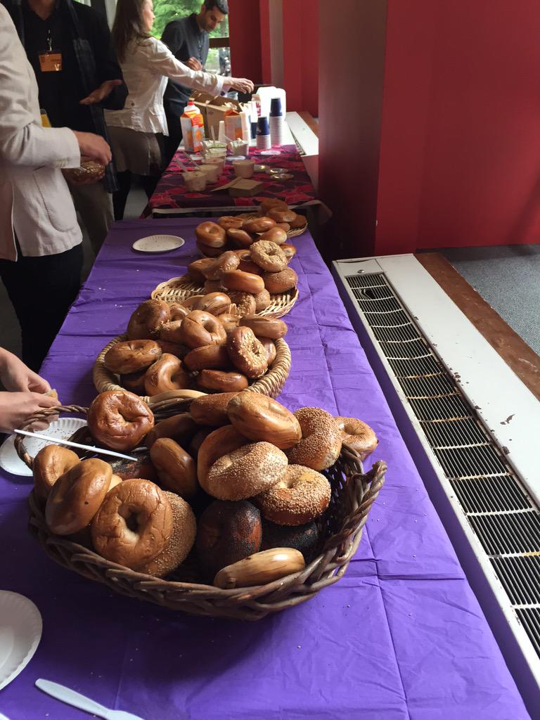 Breakfast is served! #nyupoints15