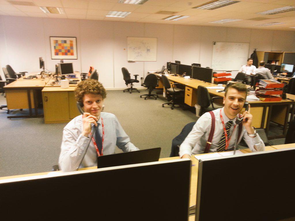 DCS_jAs's tweet photo. The Cloudsure UK team @PhoenixITNews hit the phones. #CloudsureUK #PhoenixIT #cloudcomputing #Microsoft #Office365 http://t.co/23oiyOCon3