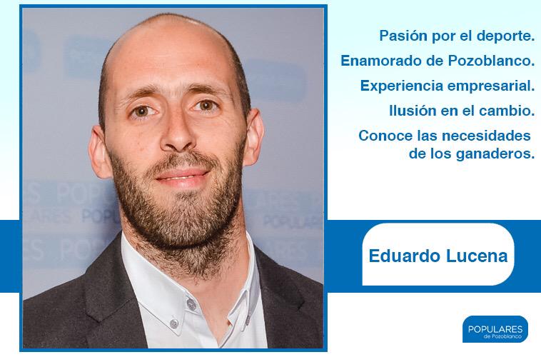 PPozoblanco's tweet photo. Eduardo Lucena es un joven comprometido con Pozoblanco. Dinámico, con muchos proyectos e ideas y ganas de trabajar. http://t.co/TWqbP4BLSF