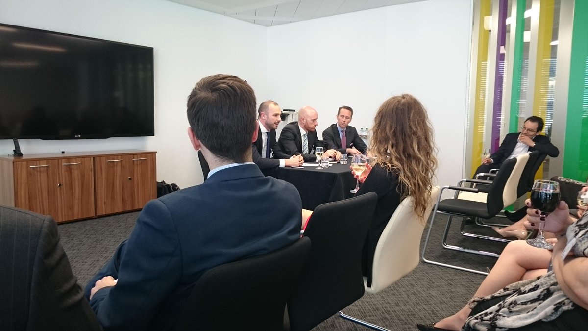 IRSocietyUK's tweet photo. Thank you @david_a_walker @haysplcIR for hosting an interactive &amp; lively networking event.Thoroughly enjoyed by all http://t.co/yTbsndOAxG