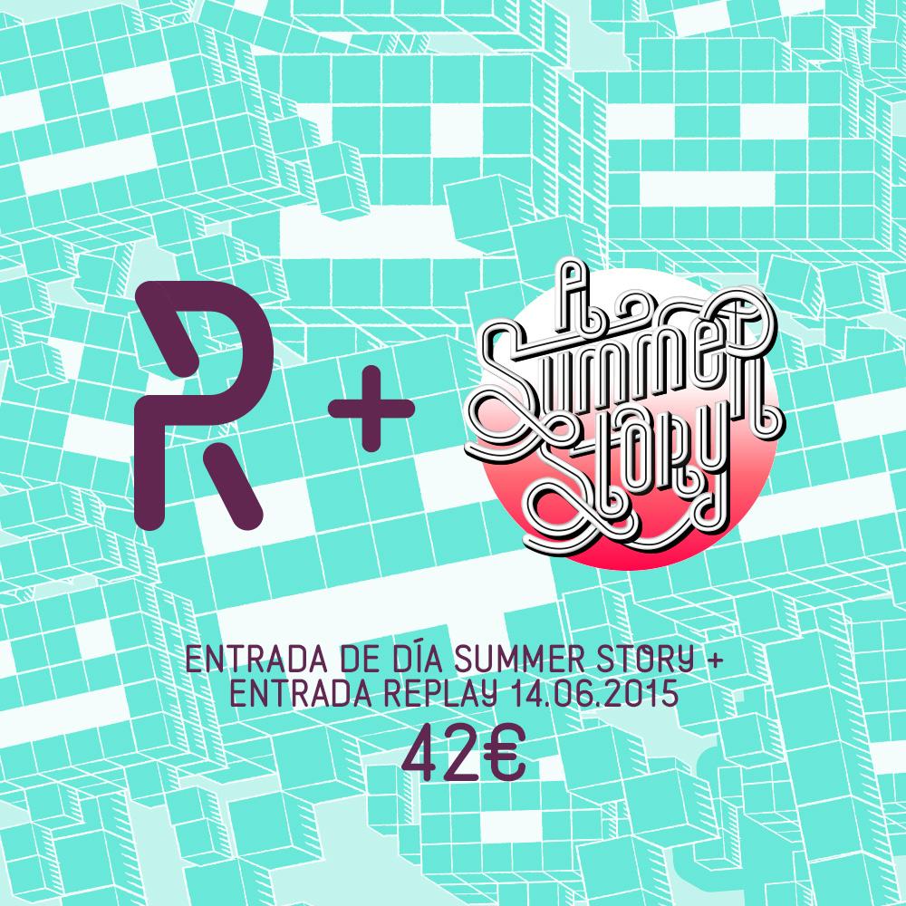 ReplayParty's tweet photo. CONCURSO! GANA 2 ABONOS para REPLAY JUNIO y ENTRADA D DIA para el festival A SUMMER STORY @DisorderSpain Solo haz RT! http://t.co/y6fAh4RmEa