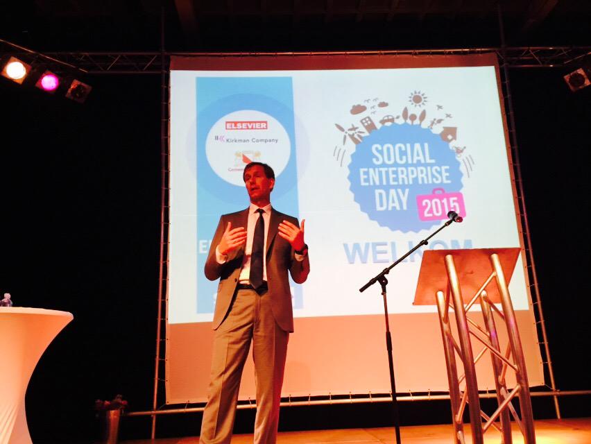 CasJB's tweet photo. Wiebe Draijer aan het woord op de #socialenterpriseday http://t.co/wNgObtfLWT