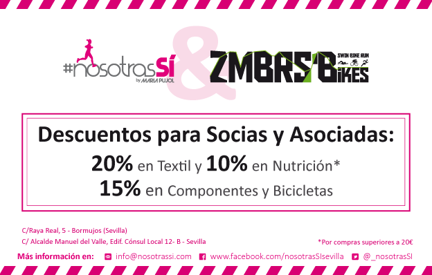 _nosotrasSI's tweet photo. #nosotrasSI ha alcanzado un magnífico acuerdo de colaboración con @zambrusbikes !!!  http://t.co/Gh6AIE6VIo http://t.co/n0oPX0R5kn