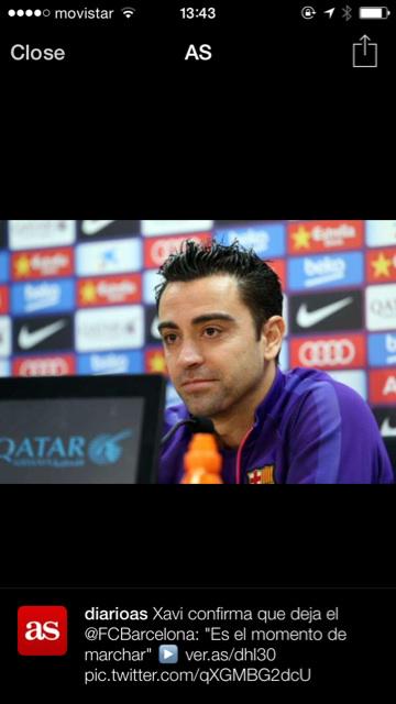 carlosplus's tweet photo. Gracias Crack de parte de un aficionado al fútbol. Ha sido un privilegio contar tu carrera. http://t.co/ijsiMxCyd6