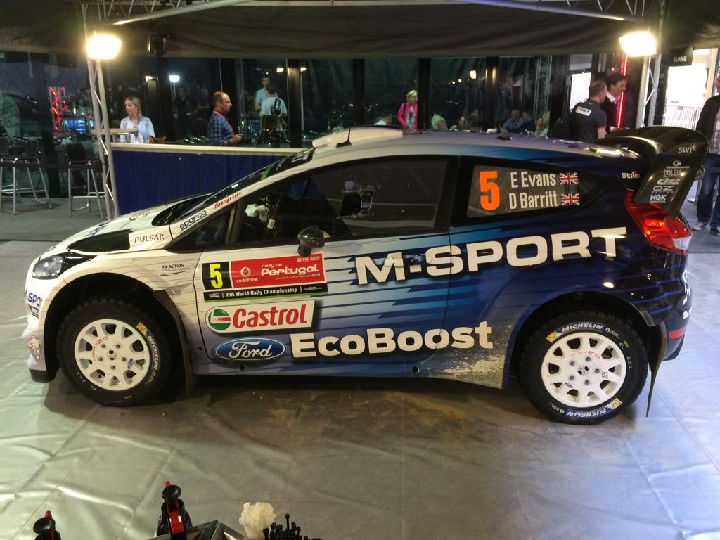 OfficialWRC's tweet photo. Special registration number for the 50th built @MSportLtd Ford Fiesta WRC car. #WRC http://t.co/1yNPGDxPmC