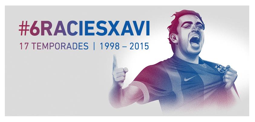 FCBarcelona_es's tweet photo. ¿Qué recuerdo tienes de Xavi? Deja tu mensaje con el hashtag #6raciesXavi http://t.co/ZHMxBTbCmN