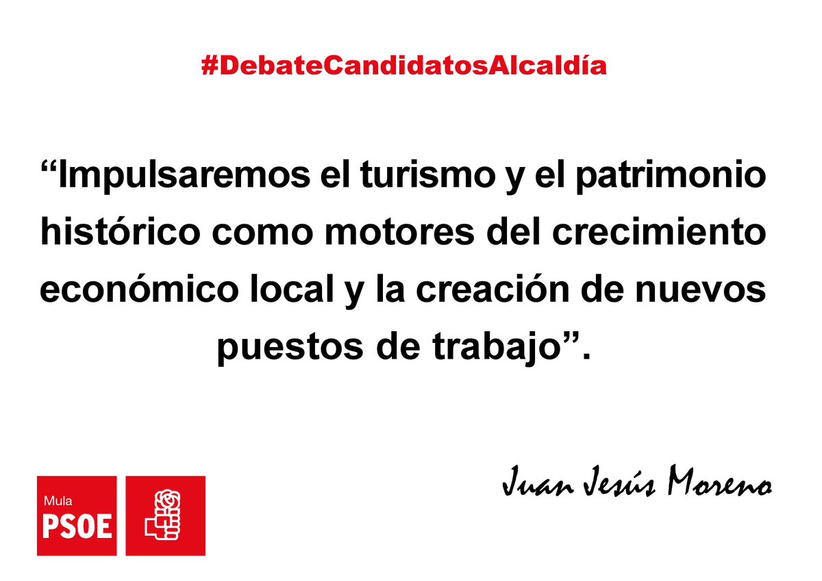 #DebateCandidatosAlcaldía Mula #YoVotoJuanje