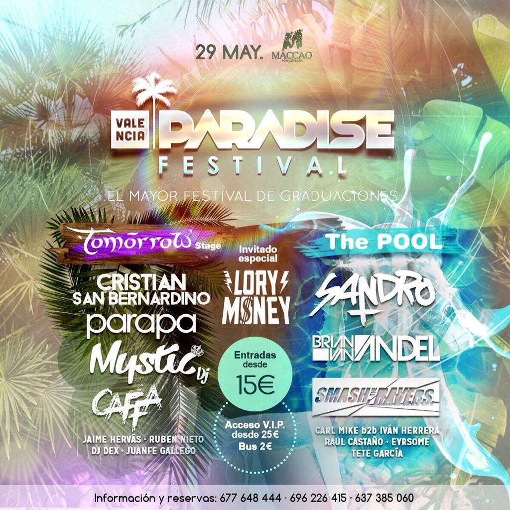 ParadiseFest_'s tweet photo. Así queda nuestro cartel de #GRADUACIONES2015 en #ParadiseFestival Tendremos nuevas confirmaciones? Pronto se verá... http://t.co/OFmAxXeToG