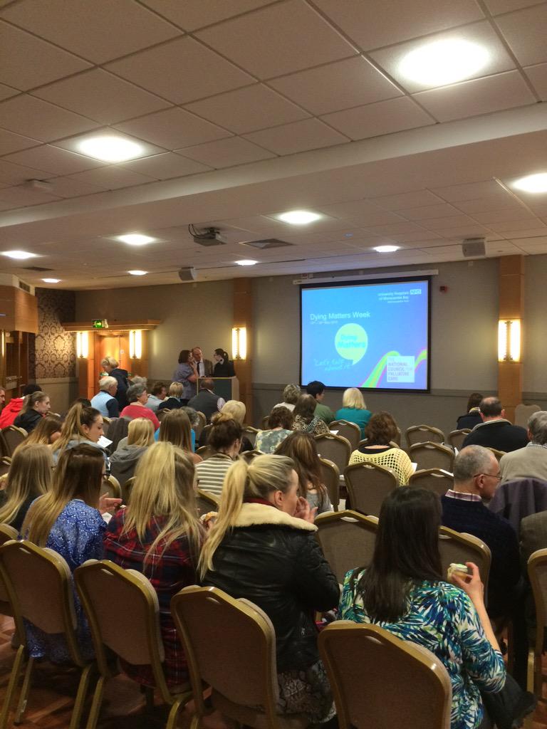 CCBrisley's tweet photo. RT UHMBT "RT MasonHornby: A good attendance for the well organised UHMBT DyingMatters #YODO #TalkPlanLive event th… http://t.co/ZfqGvKGpYB"