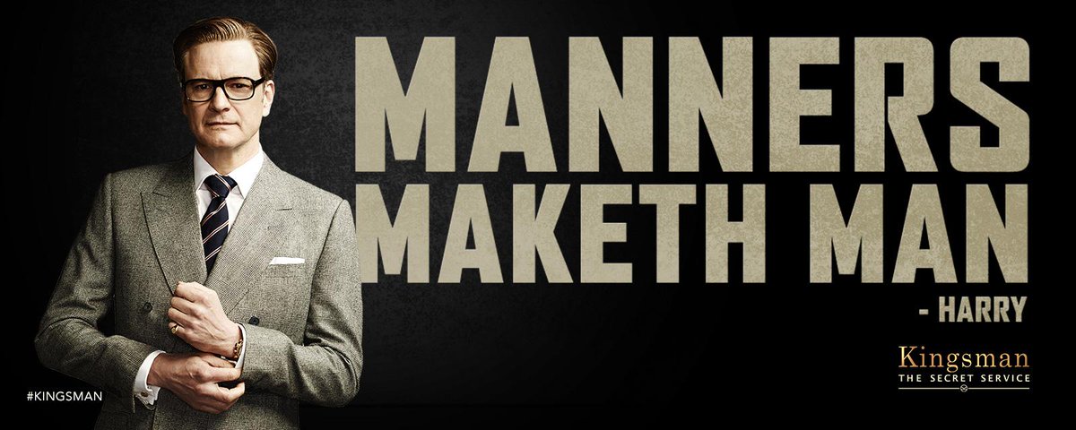 20th Century Studios Uk On Twitter Manners Maketh Man Get