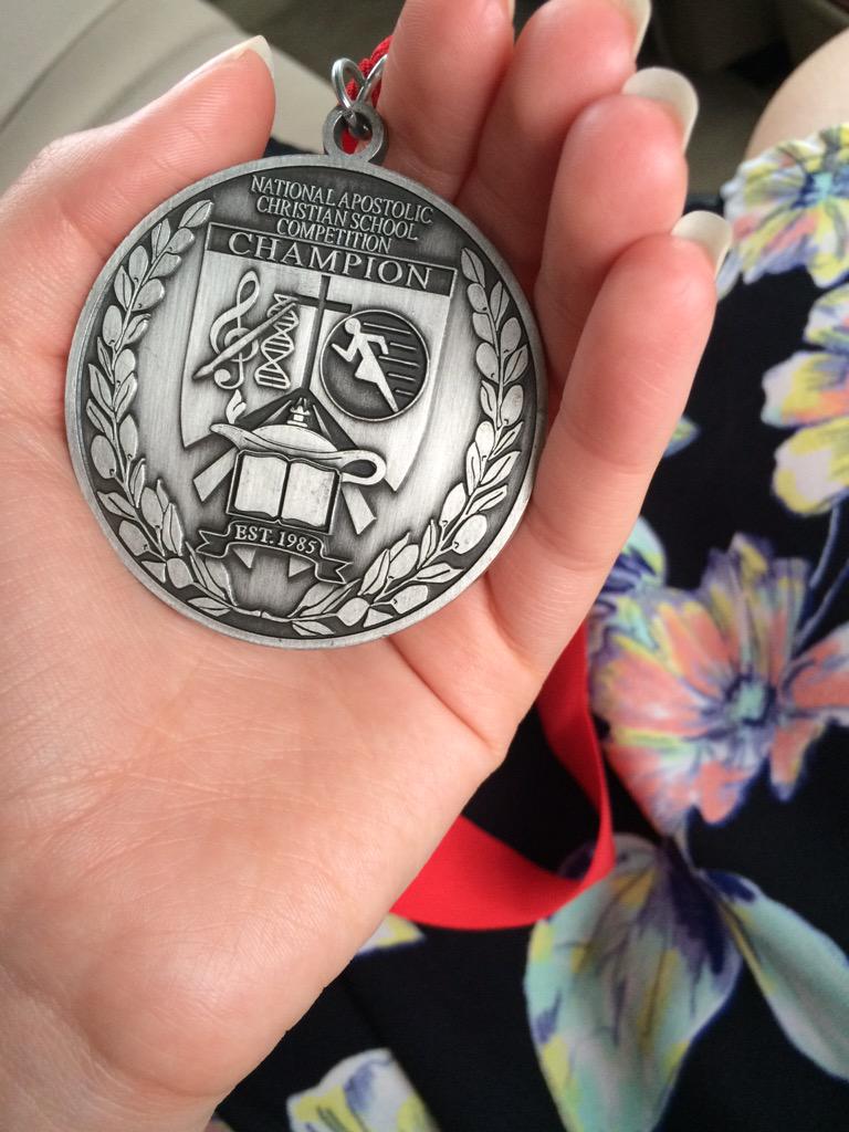 karnold30's tweet photo. First year in the senior division and I got silver on my solo! I'm so happy! π #NACSC15 http://t.co/a2ACeUx7w4