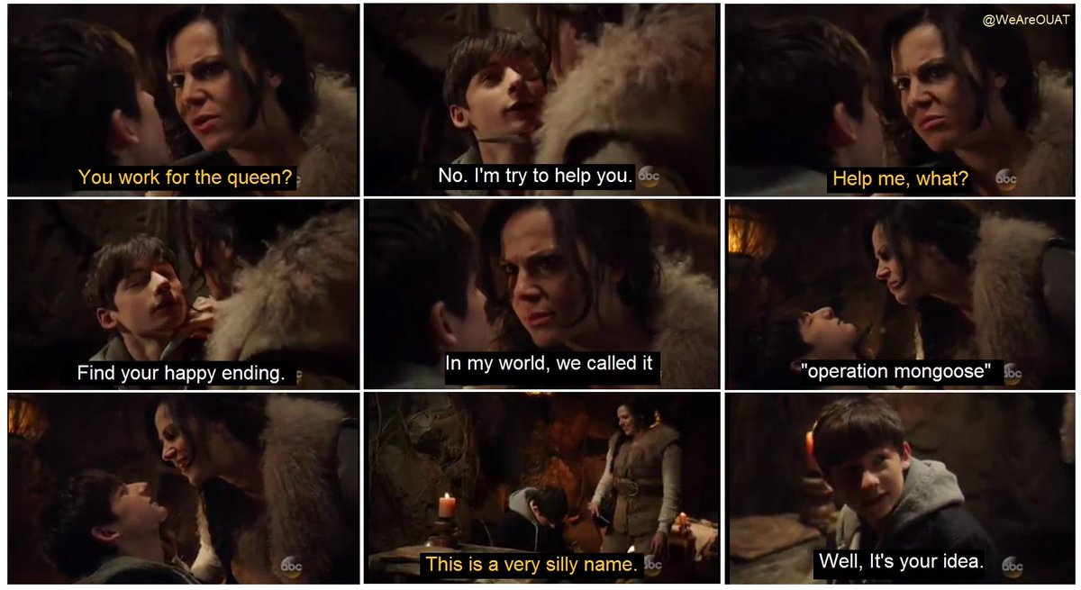 weareouat's tweet image. &quot;This is a very silly name&quot;
Yeah, hmm, you called it that!😂😂👏

#OperationMongoose
#RegalBelieve
#OnceUponATime