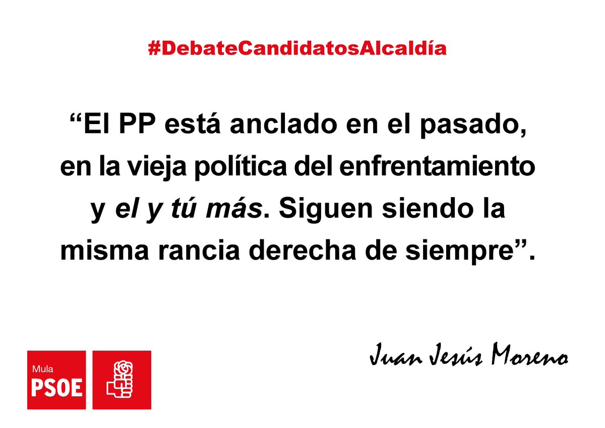 #DebateCandidatosAlcaldía Mula #YoVotoJuanje