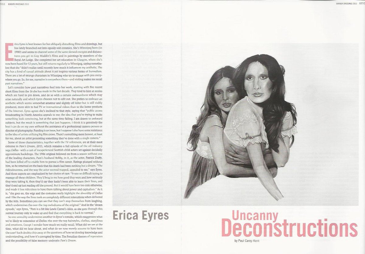 LisaKehler's tweet photo. .@EricaEyres in the new issue of @border_mag ! #ericaeyres #LKAP http://t.co/2w0vzxgzts