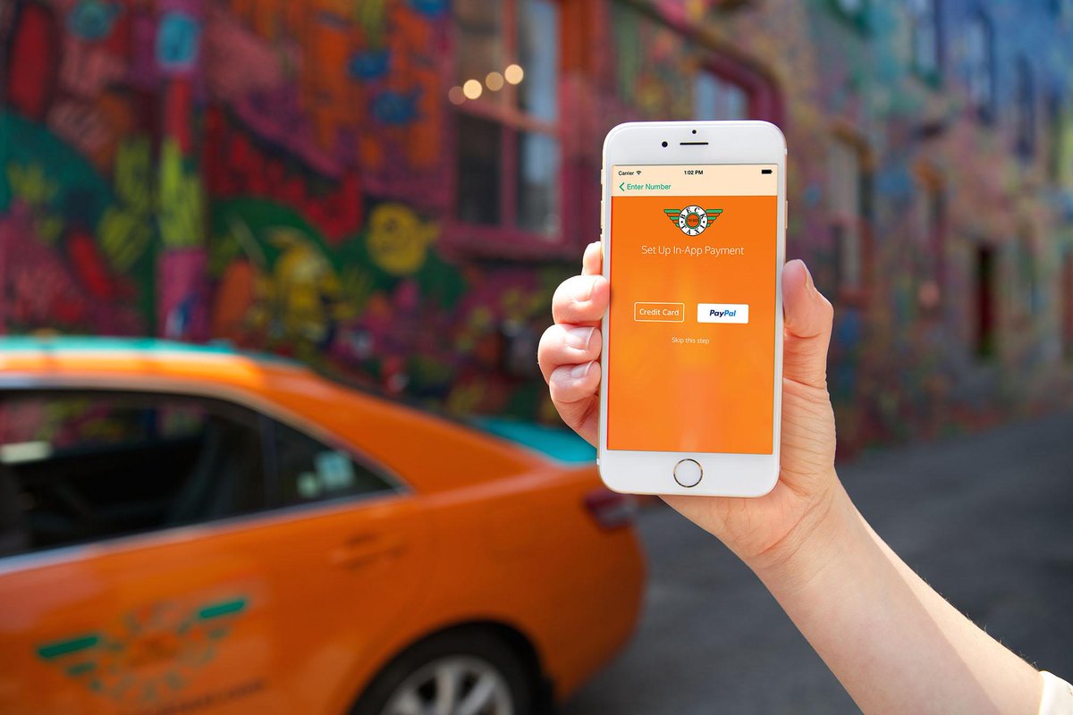 PayPalCA's tweet photo. New @BeckTaxi app with #PayPal in-app payment offers #Torontonians a hassle-free commute. http://t.co/MBWOQrwZkJ http://t.co/aKEDs4Ta1P