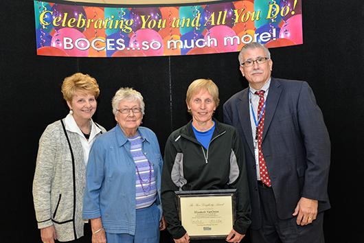 EvertechHS's tweet photo. Our PE teacher Ms Beth won the Ron Dougherty award.  Congratulations! http://t.co/dm5otZoZpH
