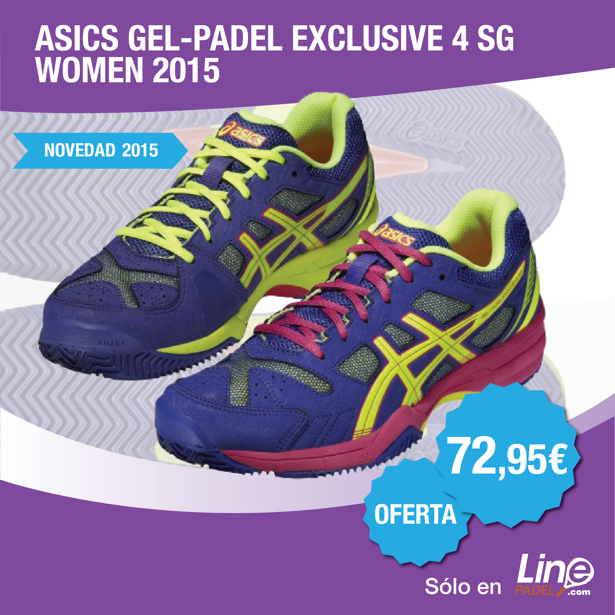 asics padel exclusive 4 sg 2015