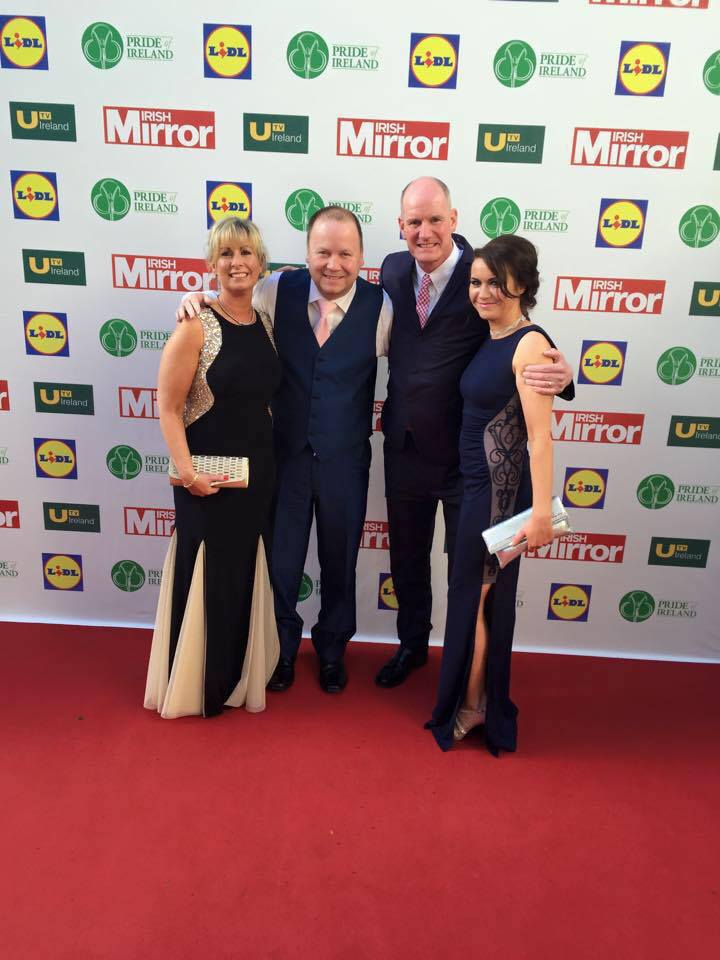 NGUGMick's tweet photo. A great night "Pride of Ireland" Aoibheann's Pink Tie, a charity that I am proud to have Co Founded! http://t.co/z1DjD47KAK