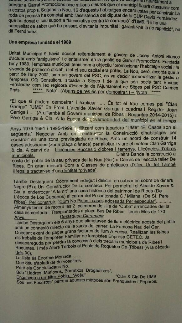 xurrixic's tweet image. I aixo?? Algu diu algo?? @Unitat9 @pscribesroquete @ciu_via #spribes #canbonet