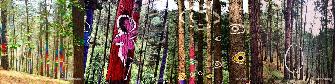 instagram's tweet photo. Blending art and nature in Spain’s Oma forest http://t.co/StlKfb4HYs http://t.co/ySpQVvi006