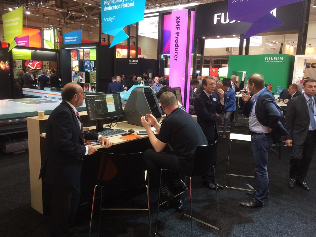 Come see XMF automation @FujifilmEU with Nexio from <a href="/CalderaRIP/">Caldera RIP Software</a> #FESPA2015
