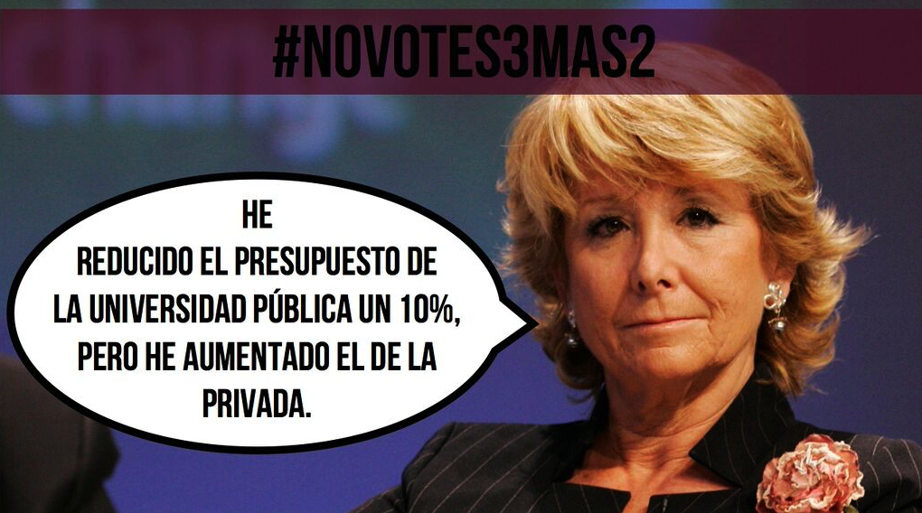 Referendum3mas2's tweet photo. #NoVotes3mas2  #HagamosHistoria24M 
Espe, crees que en estas elecciones los estudiantes nos vamos a olvidar de esto?: http://t.co/HD2Fa2u1P1