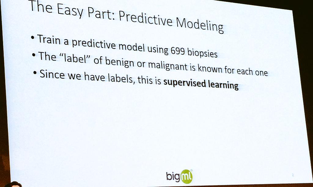 steashaz's tweet image. Modèles prédictifs appliqués à la cancerologie (évolution tumeurs) champ d&apos;application très intéressant #PAPIsConnect