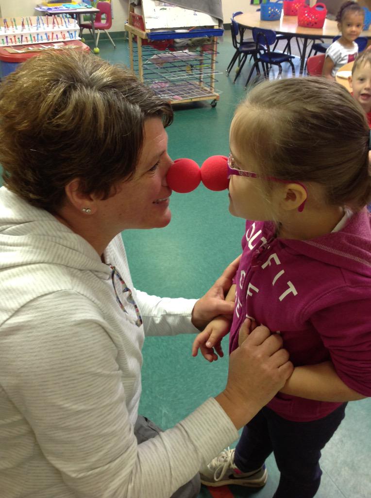 Triumph staff giving free #RedNose kisses all day! #LIVEUNITED <a href="/tpssuper/">Julie Hackett</a> <a href="/MassEarlyEdCare/">MA Dept of Early Education and Care</a> <a href="/SenWarren/">Elizabeth Warren</a> <a href="/HeadStartgov/">Office of Head Start</a>