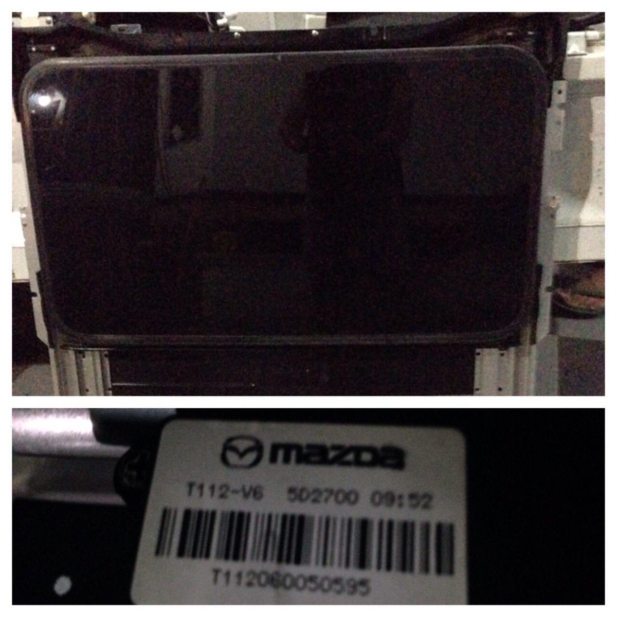 Fs-Sunroof oem mazda slide out
    Kondisi mulus and normal
Lokasi bgr for more info pin:2B148274