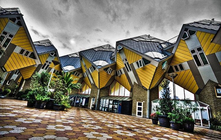With 25 years experience selling homes in St. Ives we haven’t seen anything quite like these cube houses in Holland!