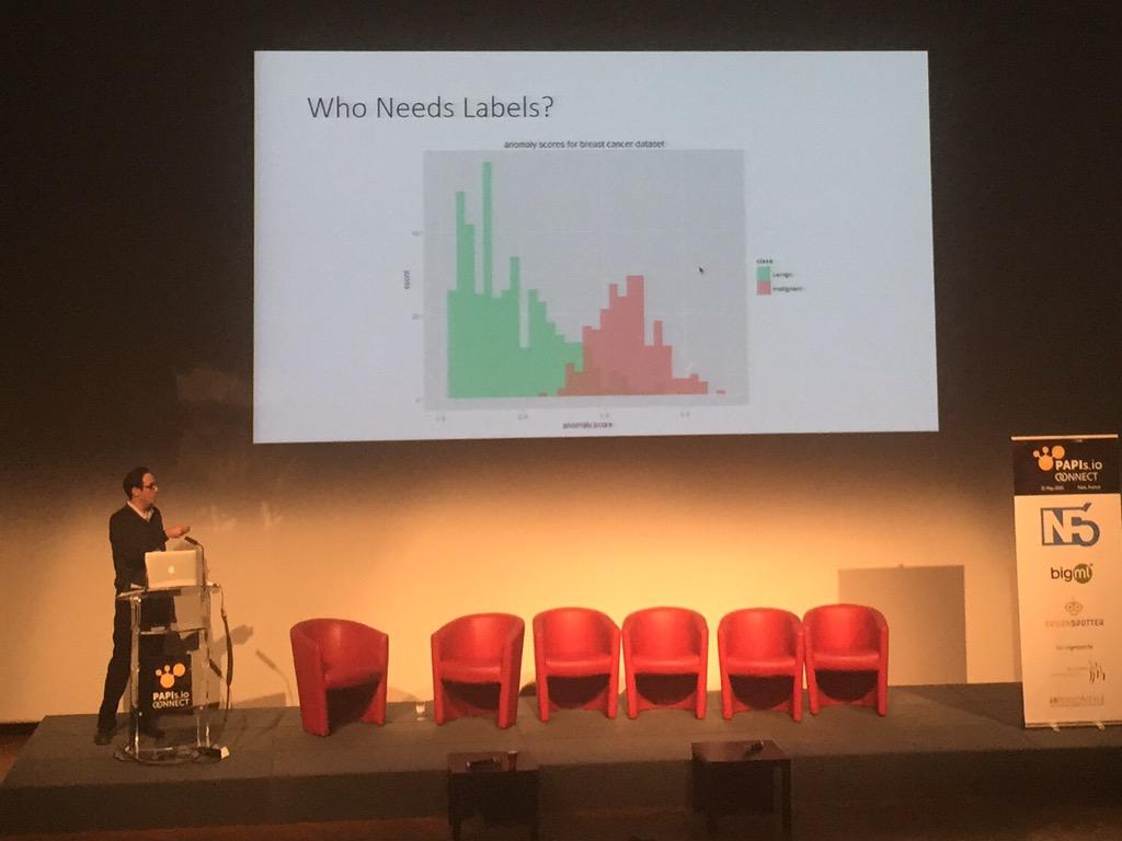 drenerbas's tweet image. Who needs labels?! Anomaly detection at scale @gerster #PAPIsConnect