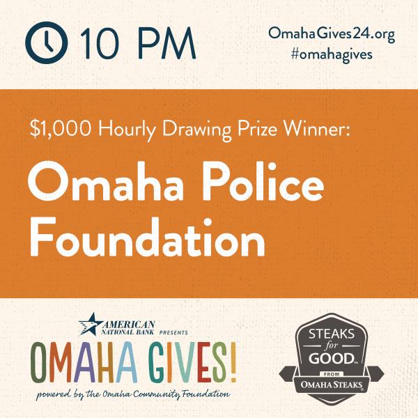 Congratulations! <a href="/omahafoundation/">Omaha Community Foundation</a> We’re proud to announce that the <a href="/OmahaPolice/">Omaha Police Dept</a> won.... spr.ly/6011CjXD