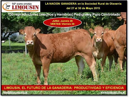 Agendate nuestras actividades de <a href="/LimousinARG/">Limousin Argentina</a> en #LNGanadera desde el 27 de mayo!!! cc @mercolombres