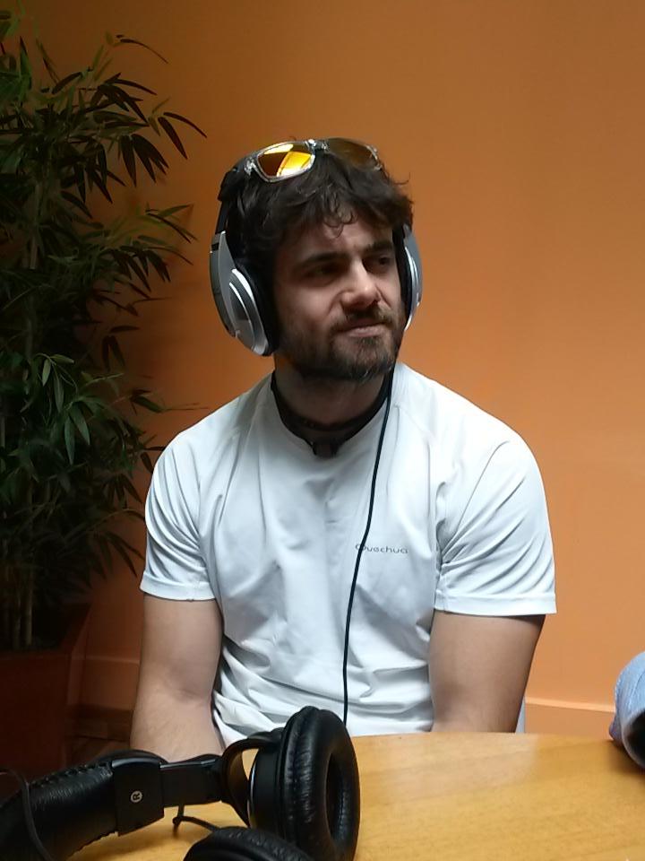 RadioTudela's tweet photo. Goya Ladrón @termocascante y @Diegoascarza @CBGenesis1 en nuestra tertulia de los jueves. http://t.co/hGLOQ5CR54