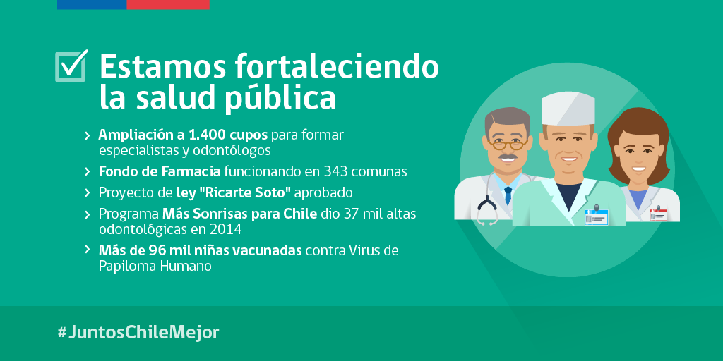 GobiernodeChile's tweet photo. Estamos haciendo los mayores esfuerzos para responder cuanto antes a demandas en área de salud http://t.co/MkbrnJadME http://t.co/Z5Yvam4ojs