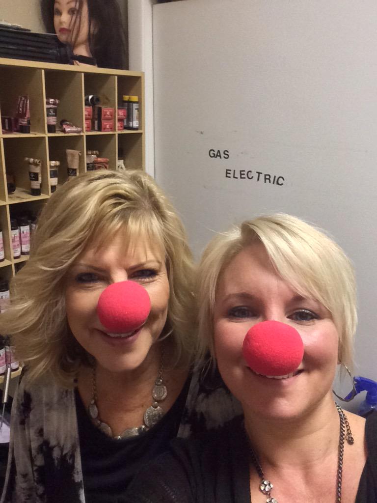 HCanica's tweet photo. #rednoseday fun!! http://t.co/EOfcgkb3df