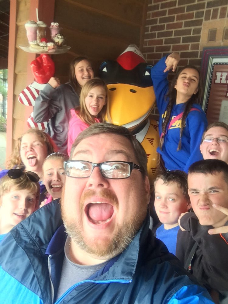 WiltonJrSrHigh's tweet photo. JH band went to the Science Center on Wed due to rain out on AdventureLand. Not sure what they found! #weirdbear http://t.co/M43PneHy4n